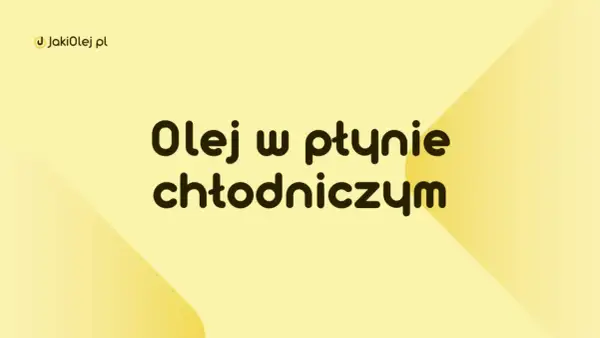 Olej w płynie chłodniczym – dowiedz się, jaki olej wybrać do swojego pojazdu na JakiOlej.pl.